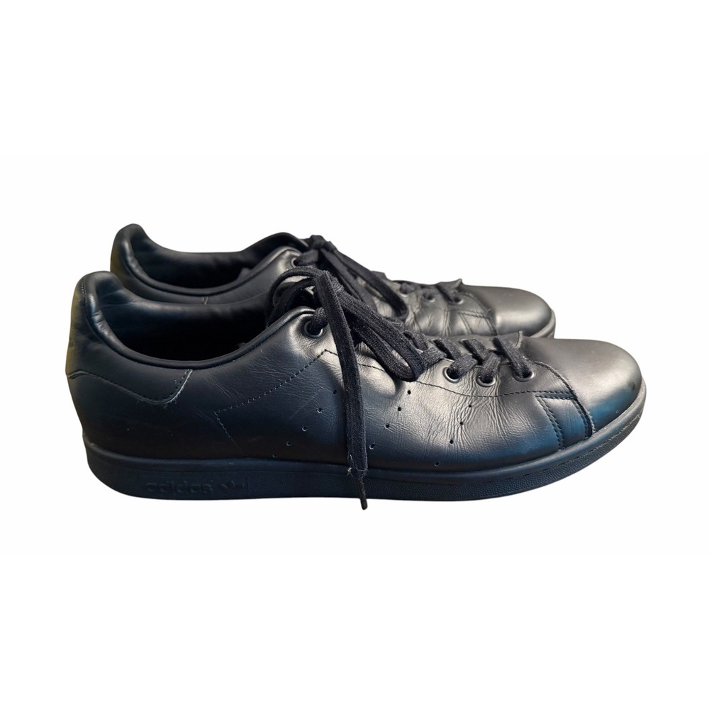 Adidas Stan Smith Core Black Sneakers Mens Sz 13 Low Top Athletic Shoes M20327